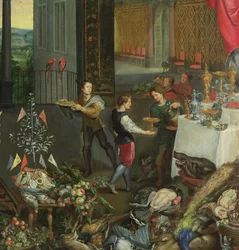 Allegory of Taste (detail)